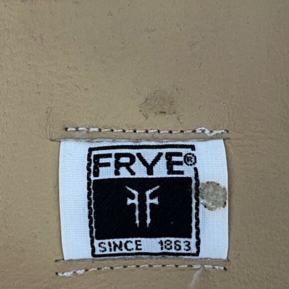 FRYE Women's Melissa Tab Tall Riding Boot, Redwood color 6 M US - Picture 6 of 7